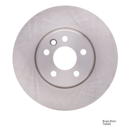 DYNAMIC FRICTION CO Brake Rotor, Front, 600-74045 600-74045